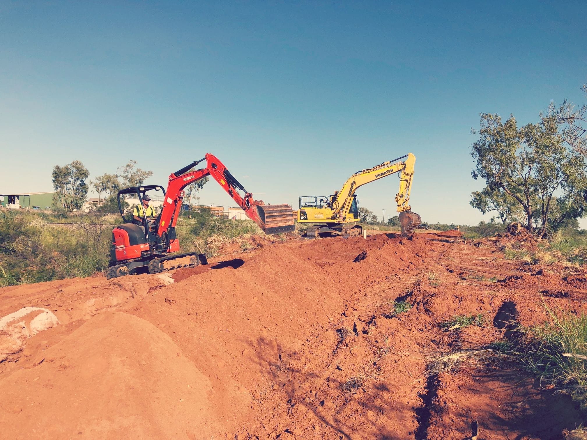 Septic and portaloo removal in Julia Creek, Queensland.
